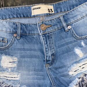 Garage Denim Cut Off Shorts